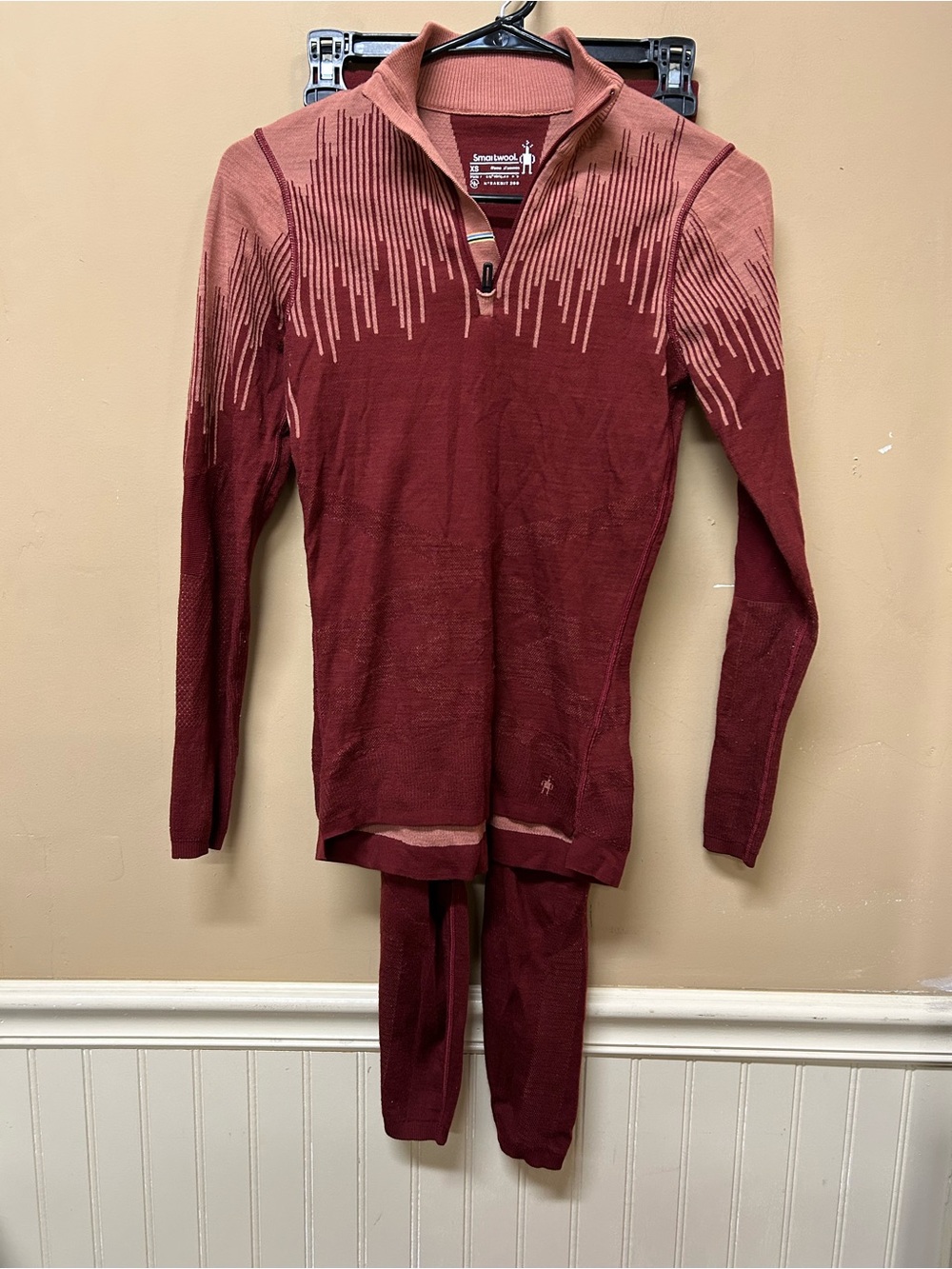 Smartwool Women’s Intraknit 200 Thermal Merino Wool Base Layer 2 Piece Set XS